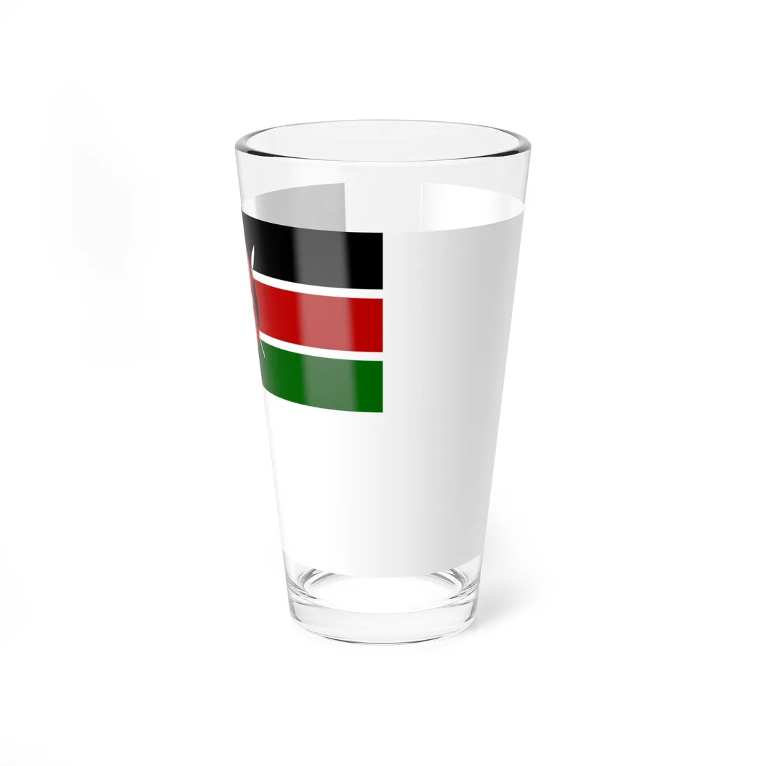 Naval Ensign of Kenya (Kenya) Pint Glass 16oz 16oz - Go Mug Yourself