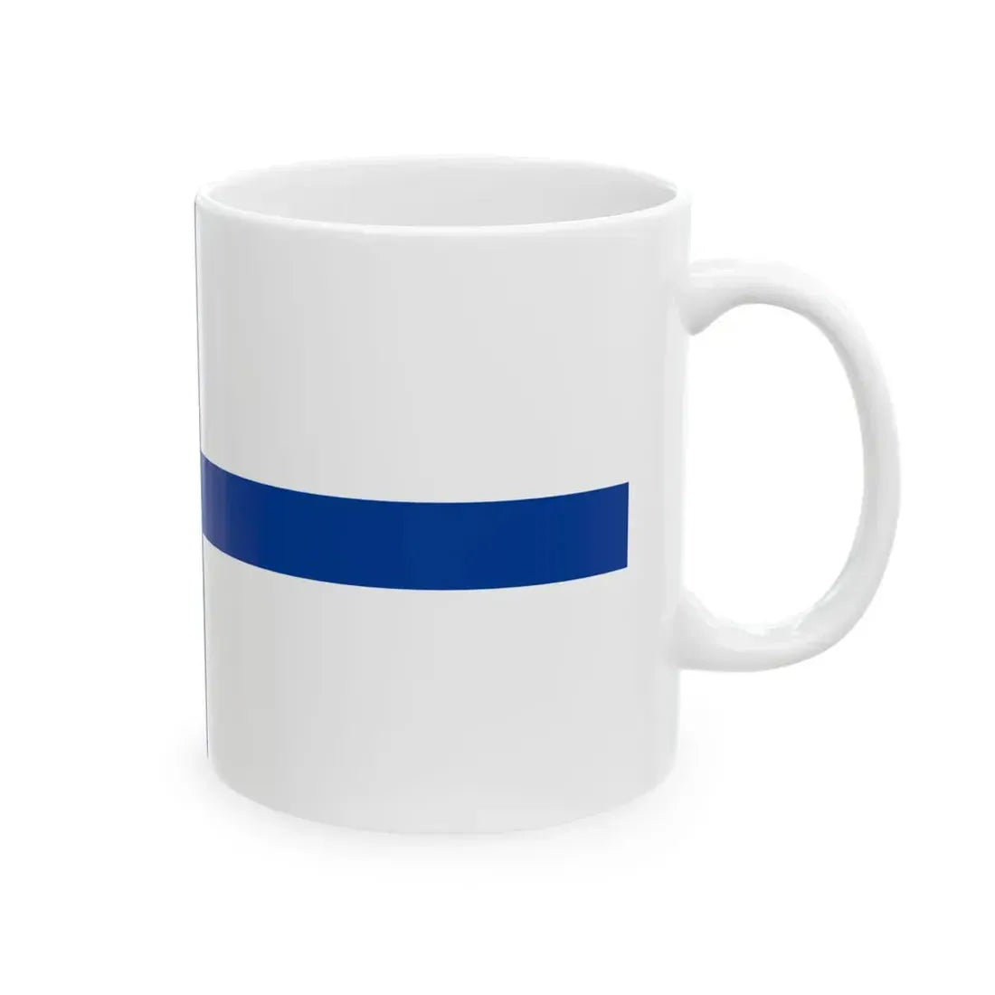 Naval Ensign of Lithuania (Lithuania) White Coffee Mug - Go Mug Yourself