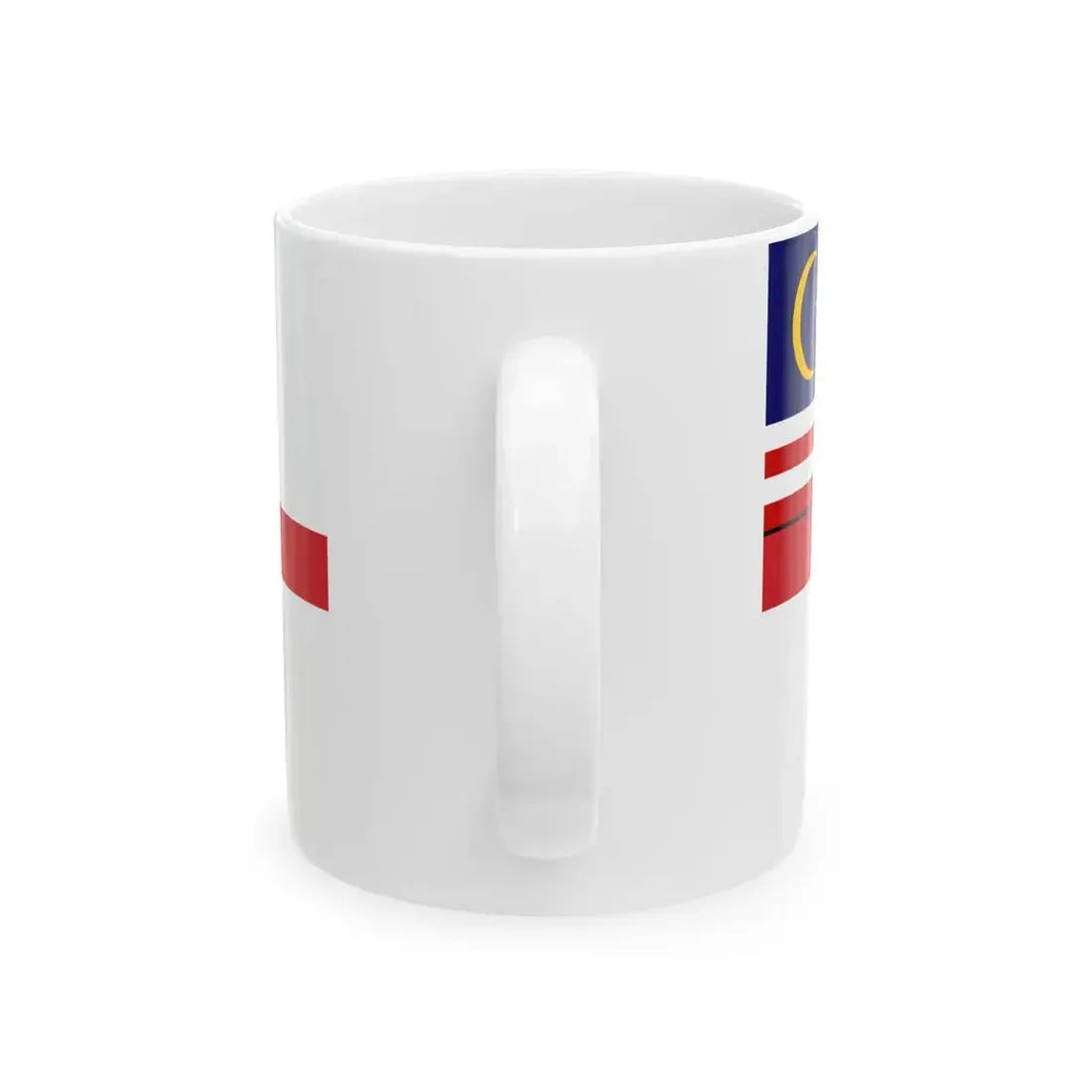 Naval Ensign of Malaya 1957-1963 (Malaysia) White Coffee Mug - Go Mug Yourself