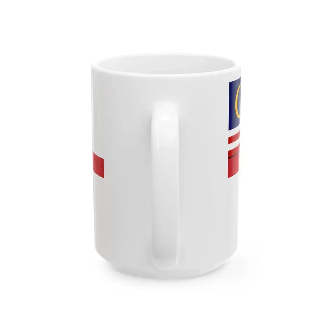 Naval Ensign of Malaya 1957-1963 (Malaysia) White Coffee Mug - Go Mug Yourself