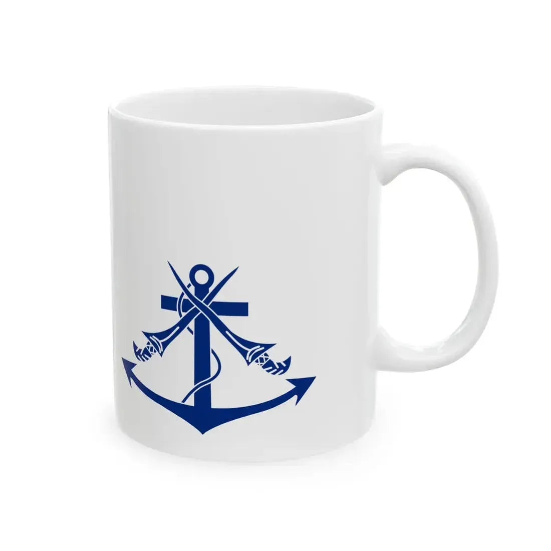 Naval Ensign of Malaysia (Malaysia) White Coffee Mug - Go Mug Yourself