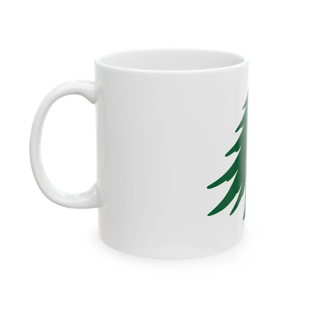 Naval Ensign of Massachusetts (United States) White Coffee Mug - Go Mug Yourself