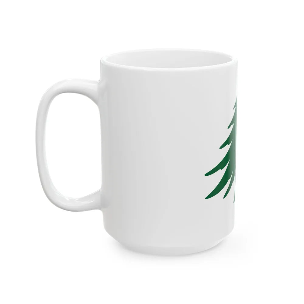 Naval Ensign of Massachusetts (United States) White Coffee Mug - Go Mug Yourself