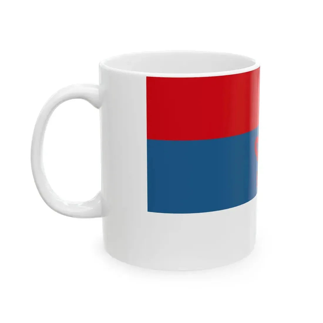 Naval Ensign of Montenegro 1881-1918 (Montenegro) White Coffee Mug - Go Mug Yourself