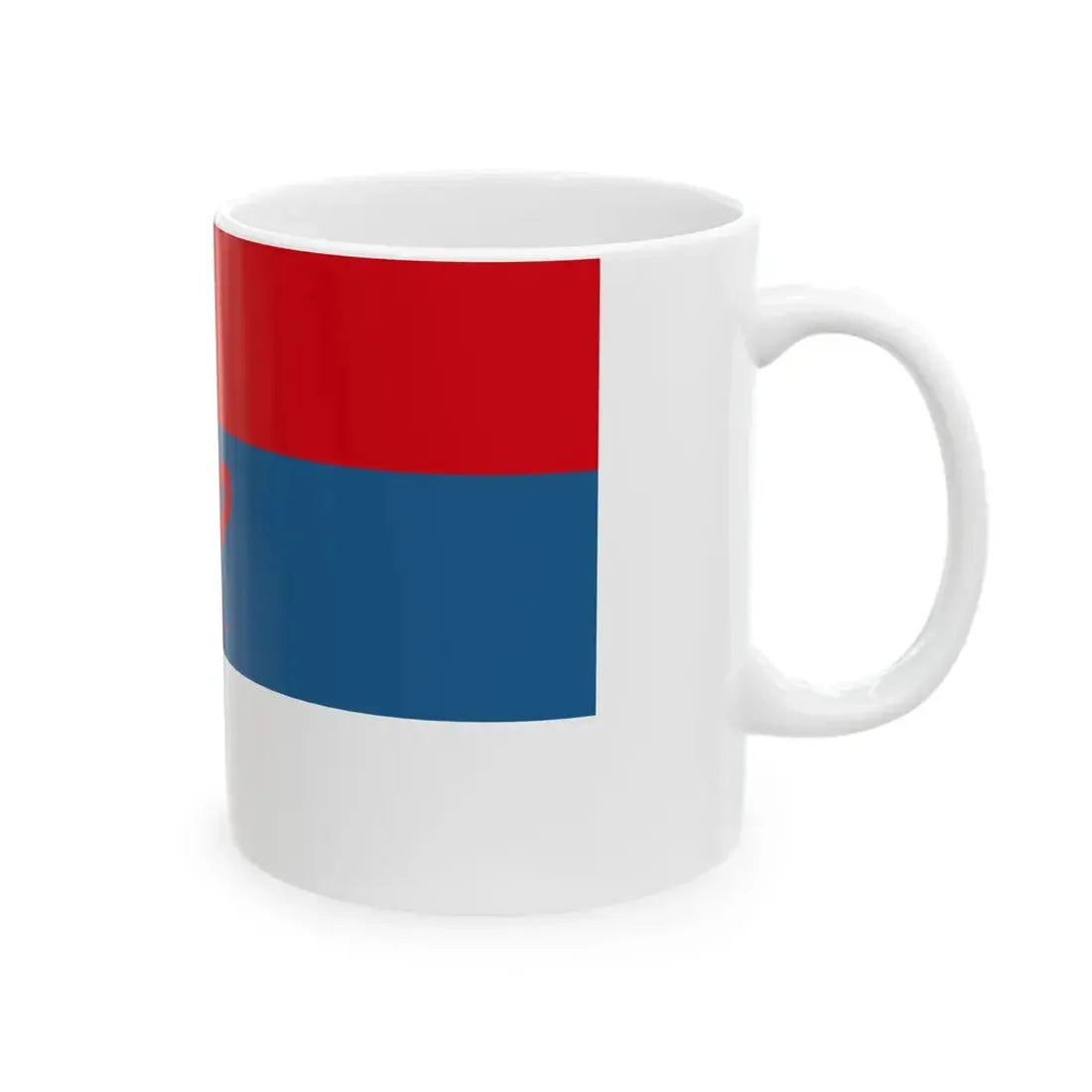 Naval Ensign of Montenegro 1881-1918 (Montenegro) White Coffee Mug - Go Mug Yourself