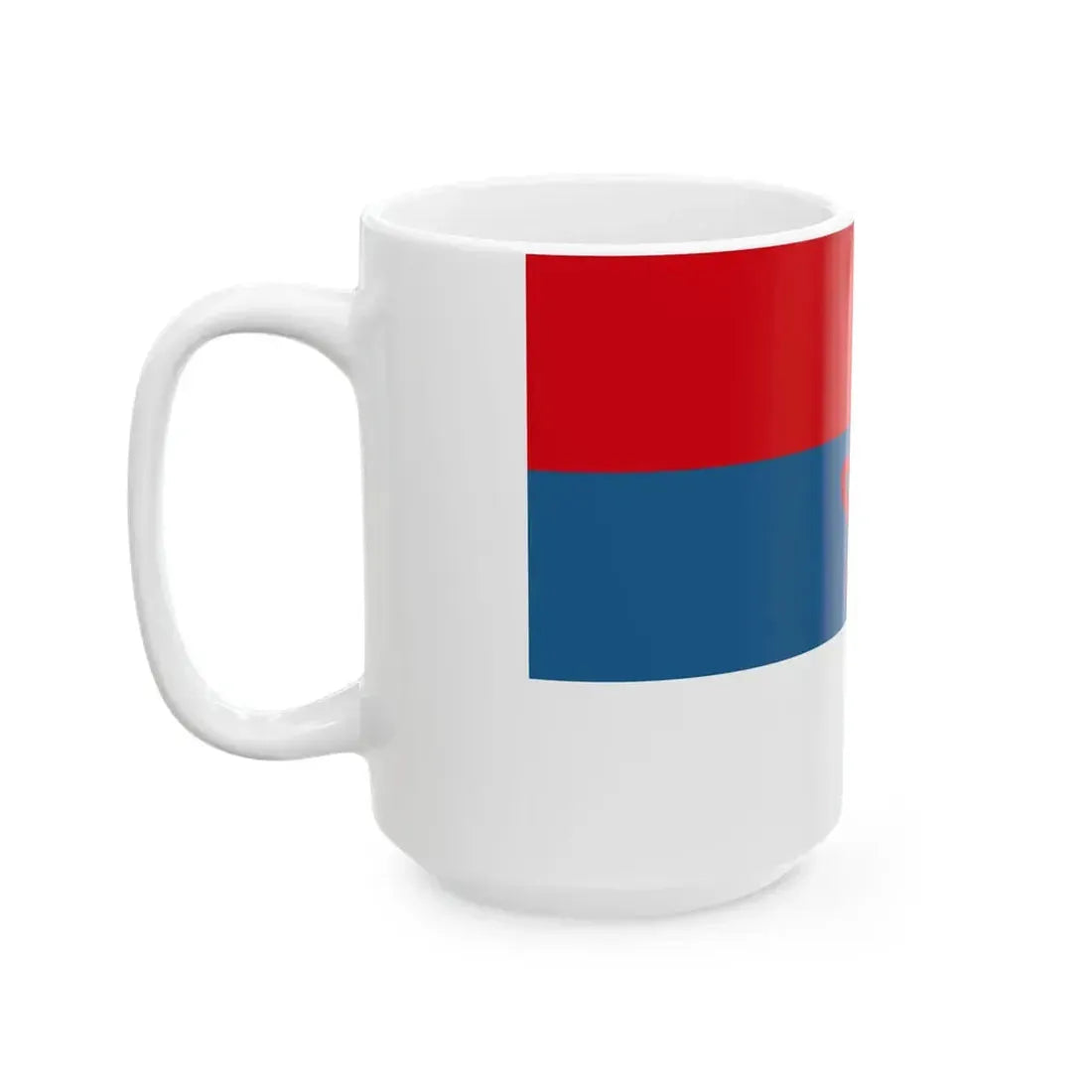 Naval Ensign of Montenegro 1881-1918 (Montenegro) White Coffee Mug - Go Mug Yourself