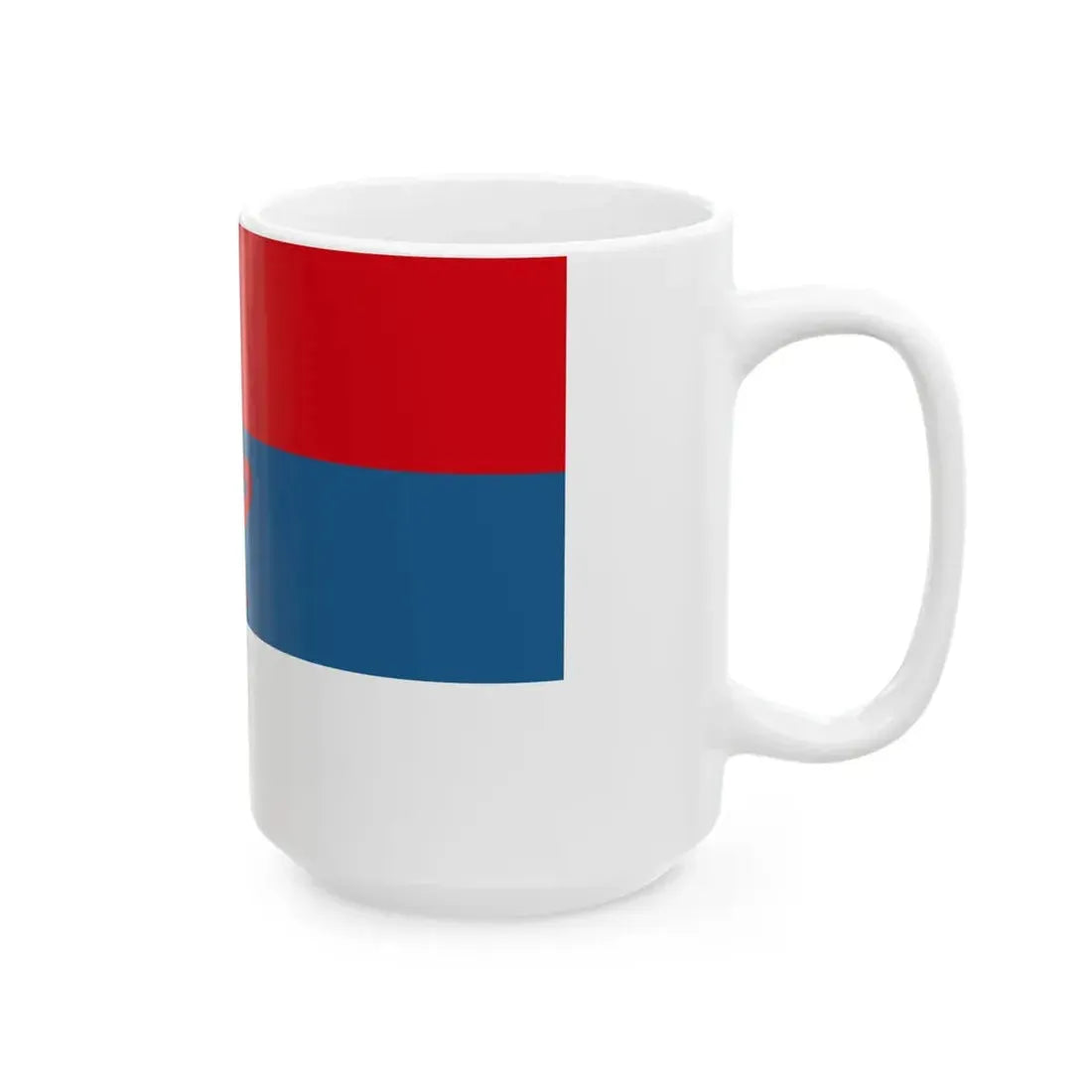 Naval Ensign of Montenegro 1881-1918 (Montenegro) White Coffee Mug - Go Mug Yourself