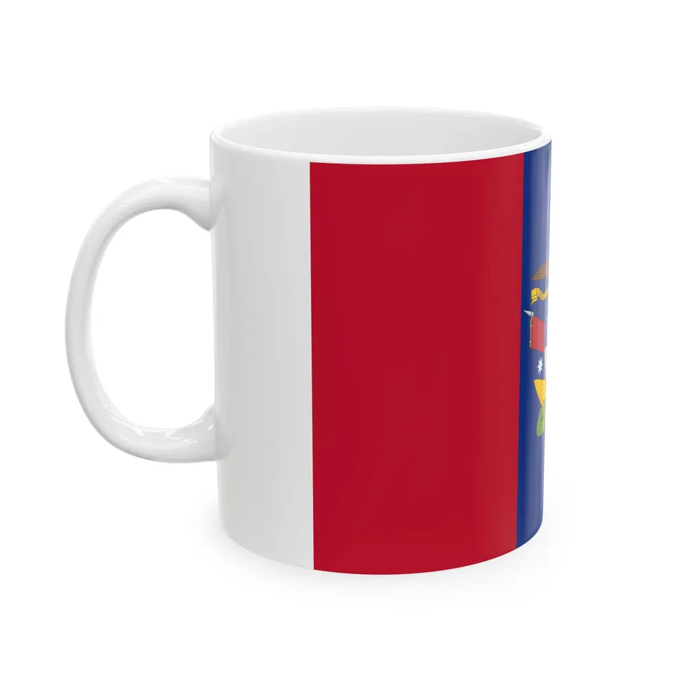 Naval ensign of New Granada (Colombia) White Coffee Mug - Go Mug Yourself