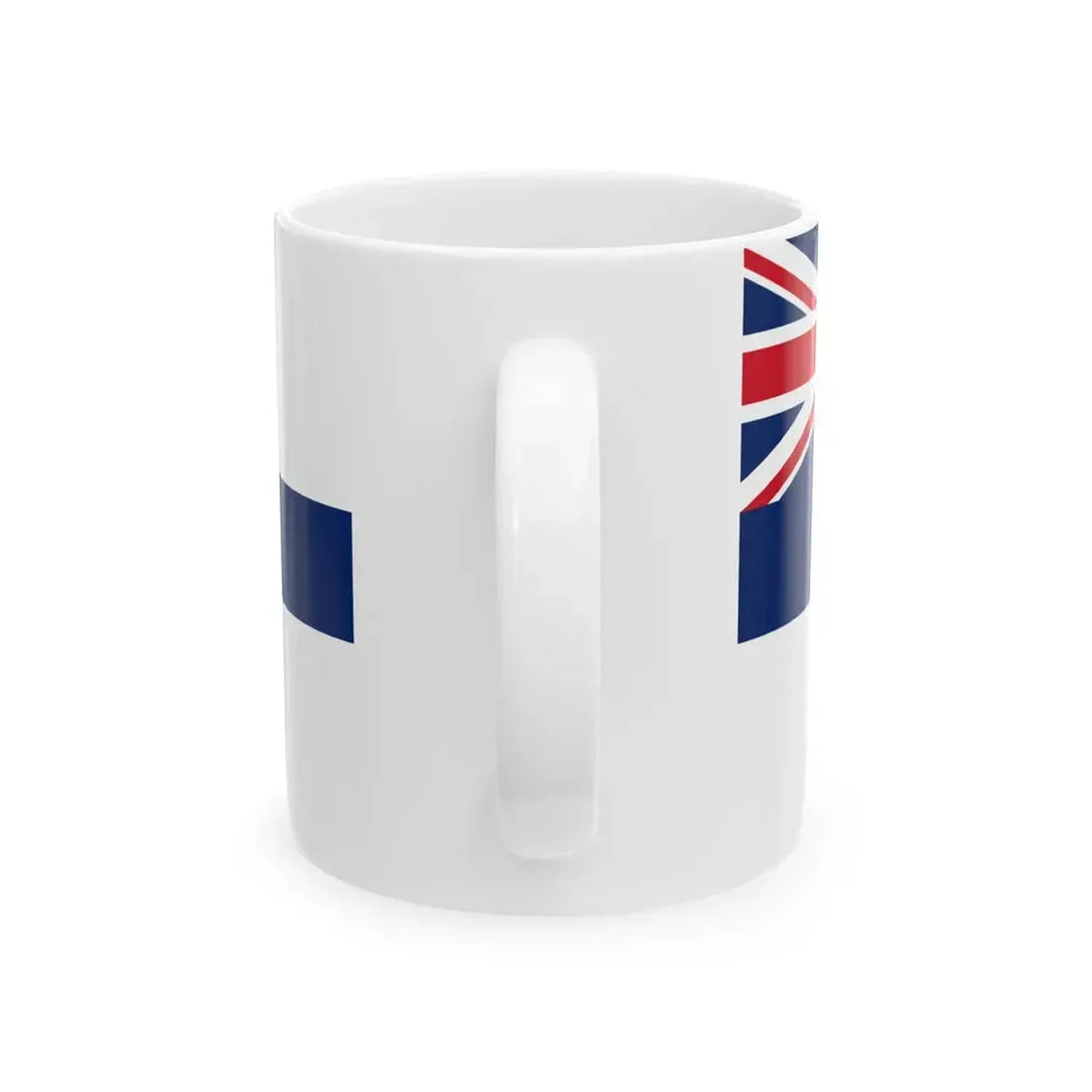 Naval Ensign of New South Wales 1831-1883 (Australia) White Coffee Mug - Go Mug Yourself
