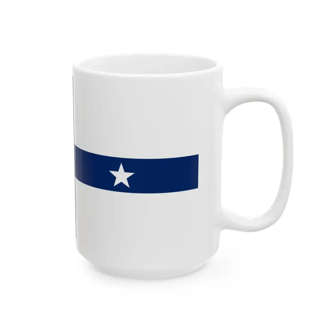 Naval Ensign of New South Wales 1831-1883 (Australia) White Coffee Mug - Go Mug Yourself