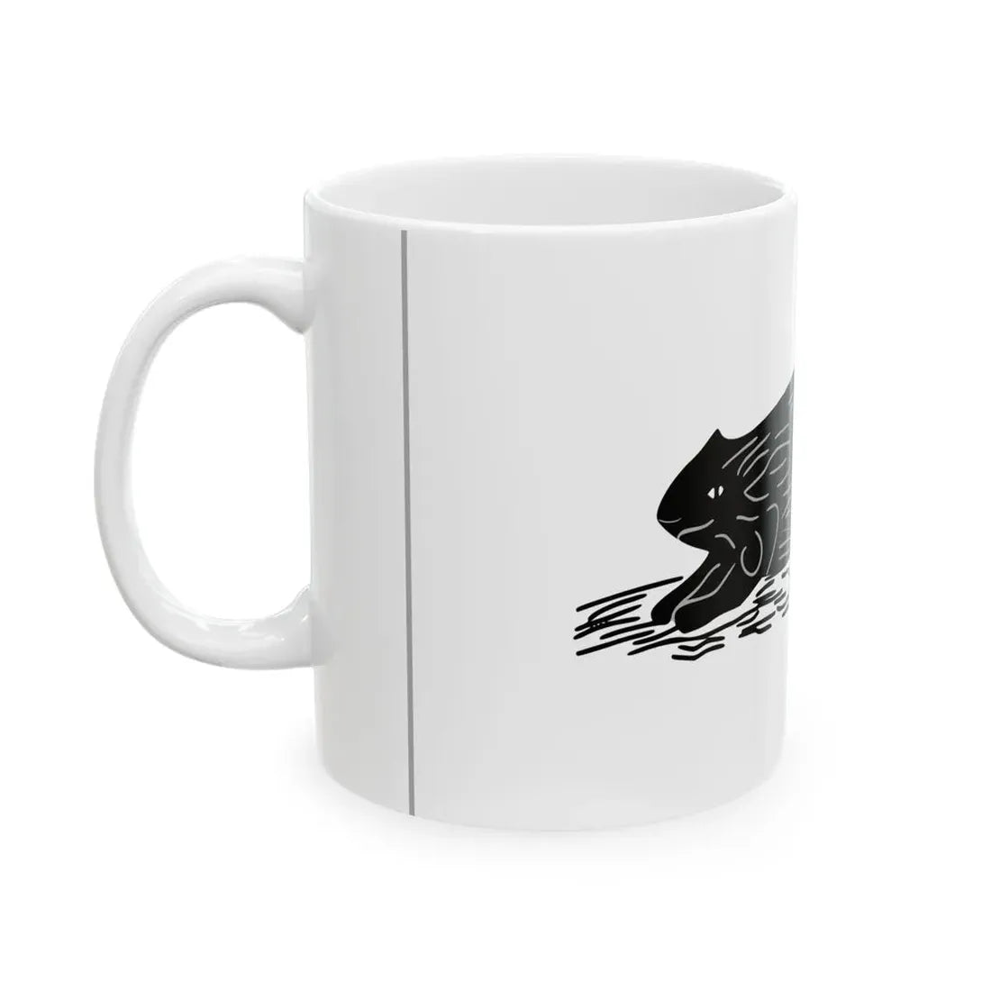 Naval ensign of New York 1775 (United States) White Coffee Mug - Go Mug Yourself