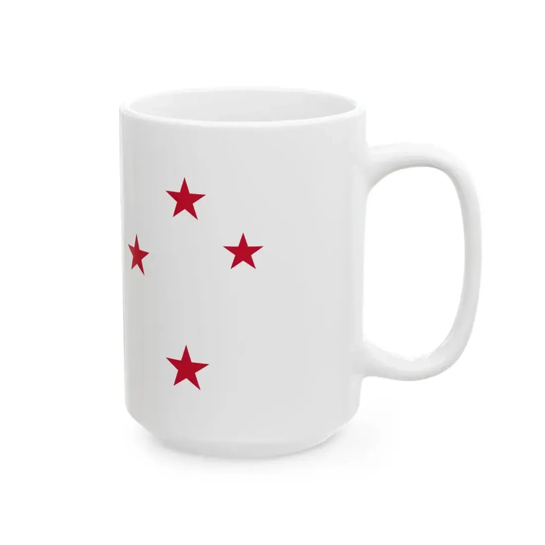 Naval Ensign of New Zealand (New Zealand) White Coffee Mug - Go Mug Yourself