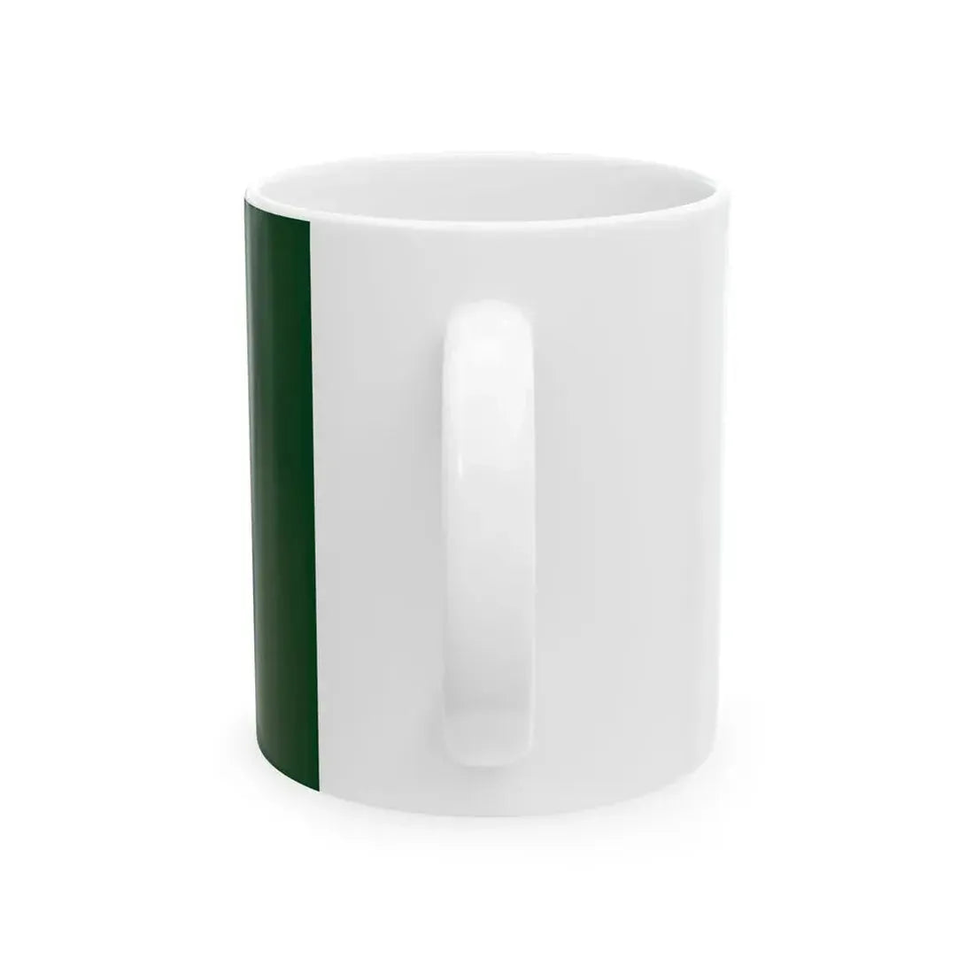Naval Ensign of Pakistan (Pakistan) White Coffee Mug - Go Mug Yourself