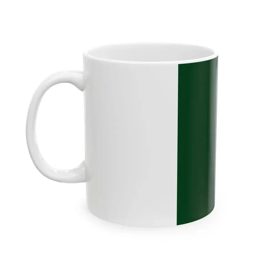 Naval Ensign of Pakistan (Pakistan) White Coffee Mug - Go Mug Yourself