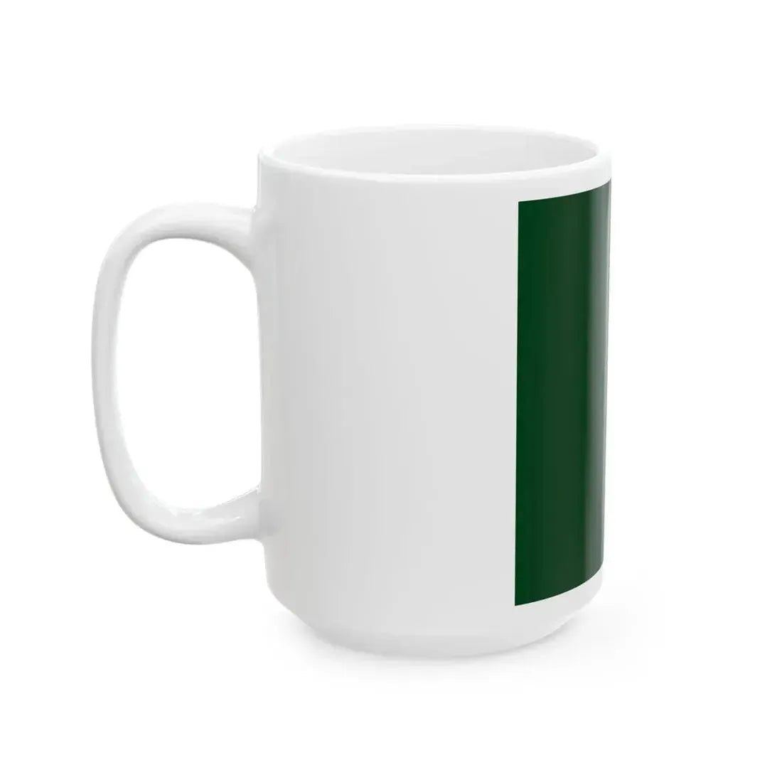 Naval Ensign of Pakistan (Pakistan) White Coffee Mug - Go Mug Yourself