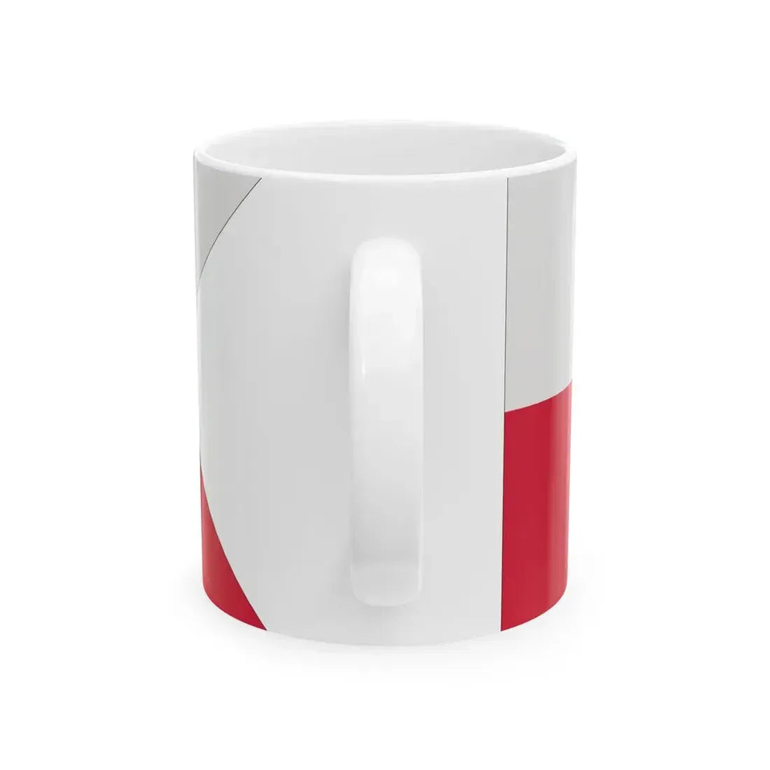 Naval Ensign of Poland 1980-1993 normative (Poland) White Coffee Mug - Go Mug Yourself