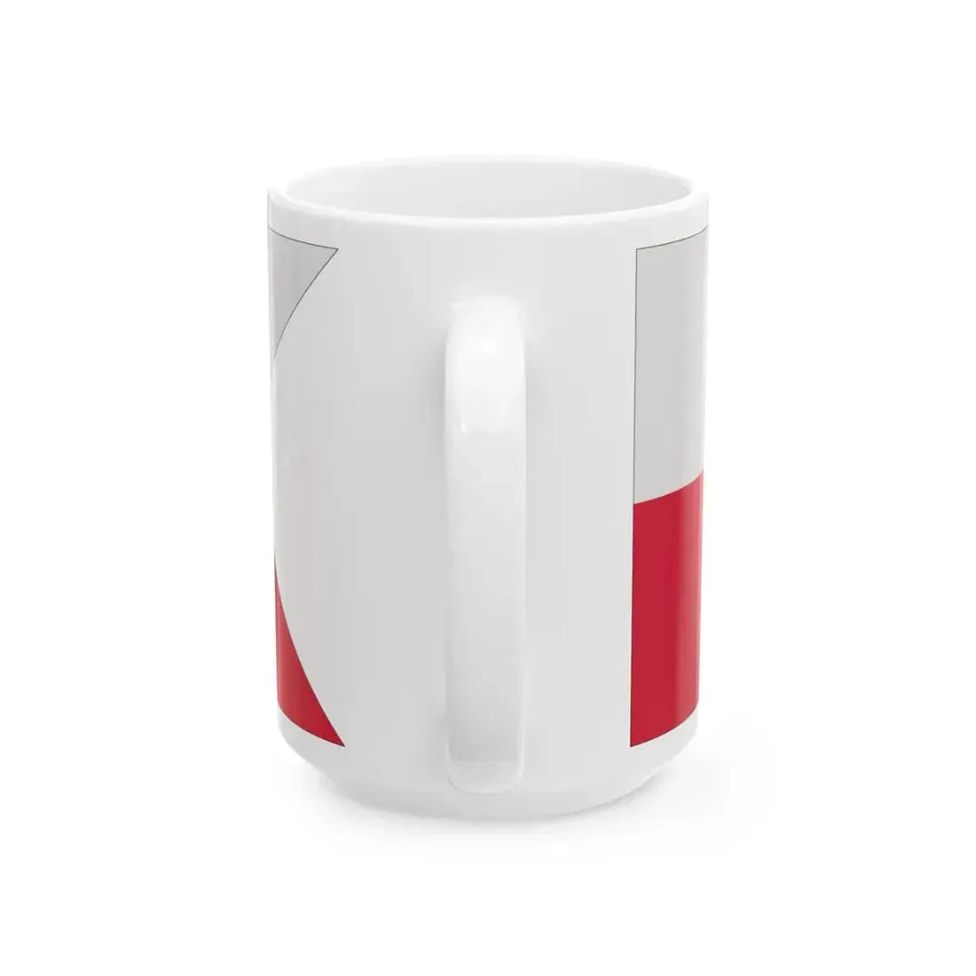 Naval Ensign of Poland 1980-1993 normative (Poland) White Coffee Mug - Go Mug Yourself