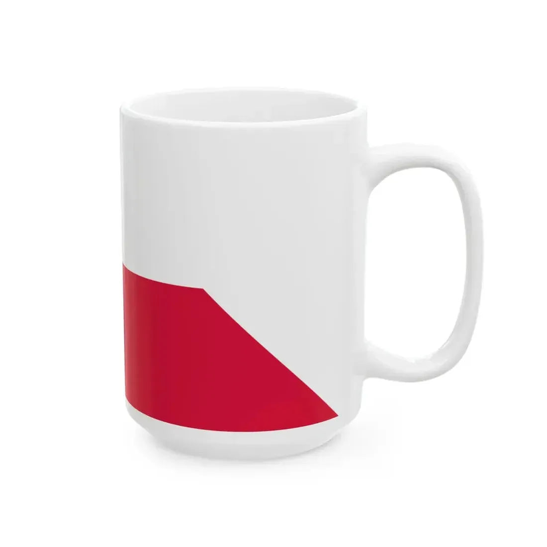 Naval Ensign of Poland (Poland) White Coffee Mug - Go Mug Yourself