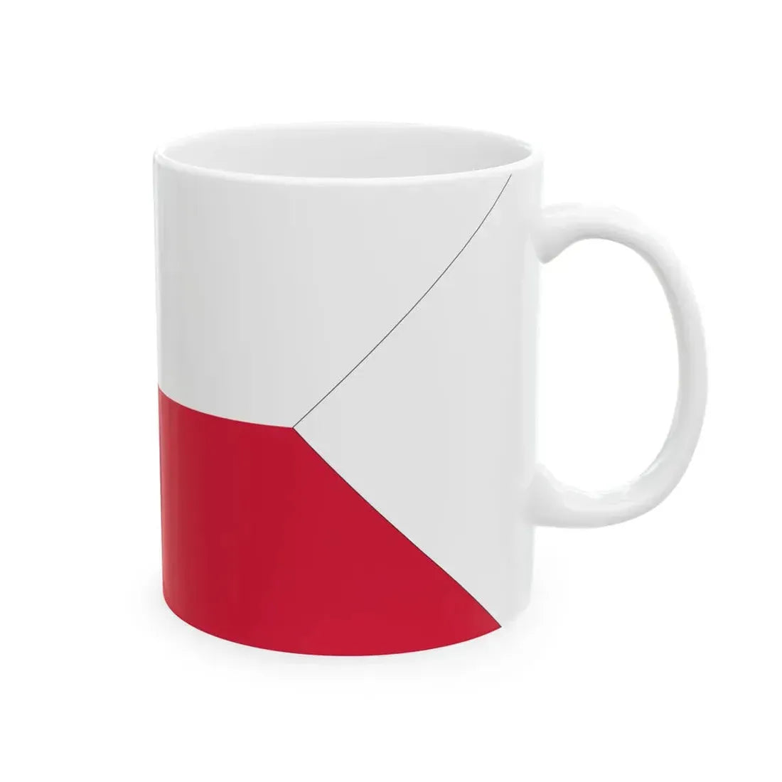 Naval Ensign of Poland2 (Poland) White Coffee Mug - Go Mug Yourself