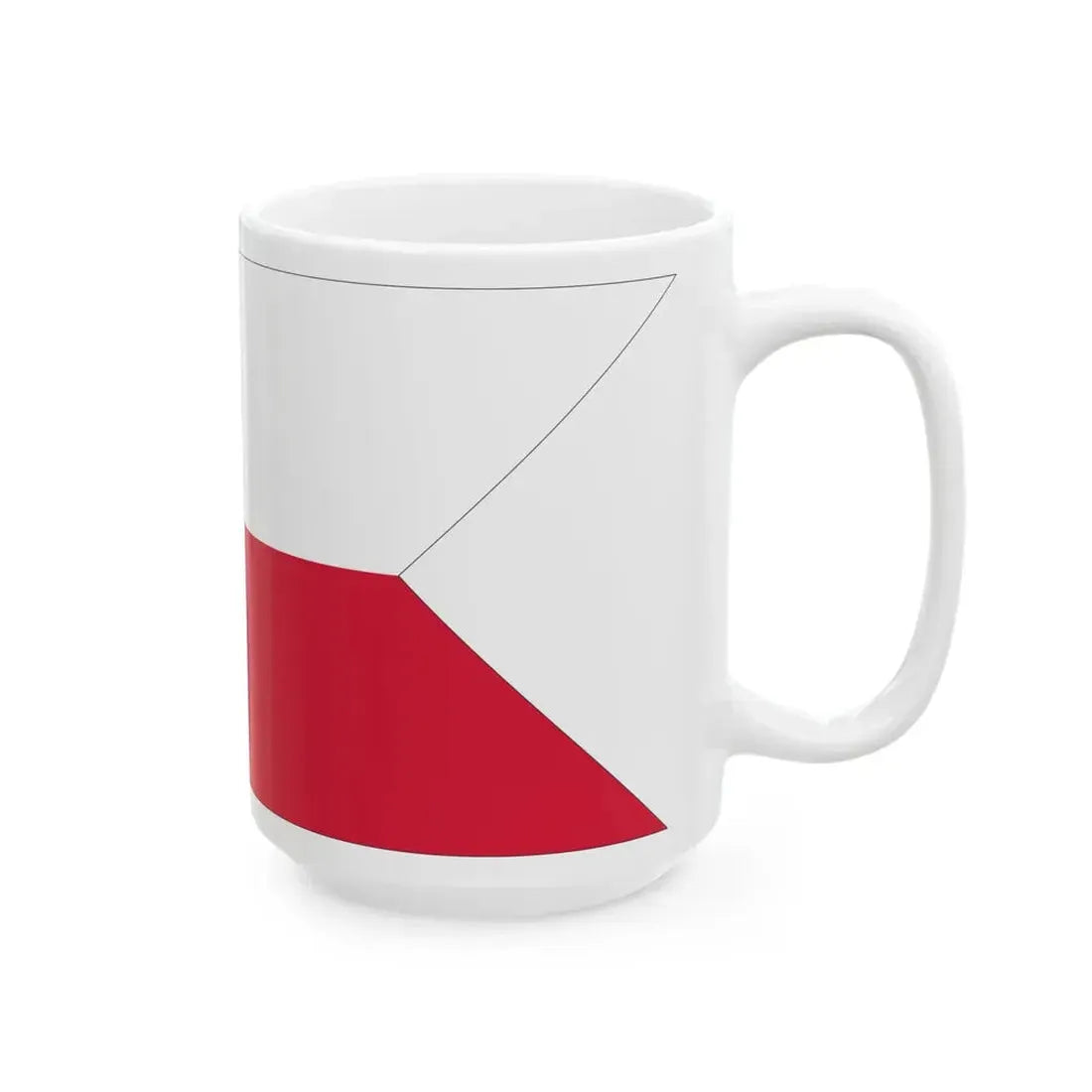 Naval Ensign of Poland2 (Poland) White Coffee Mug - Go Mug Yourself