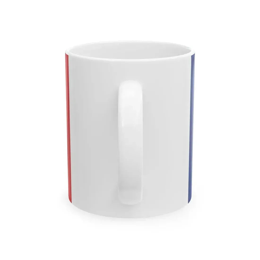 Naval Ensign of Romania 1922-1947 (Moldova) White Coffee Mug - Go Mug Yourself