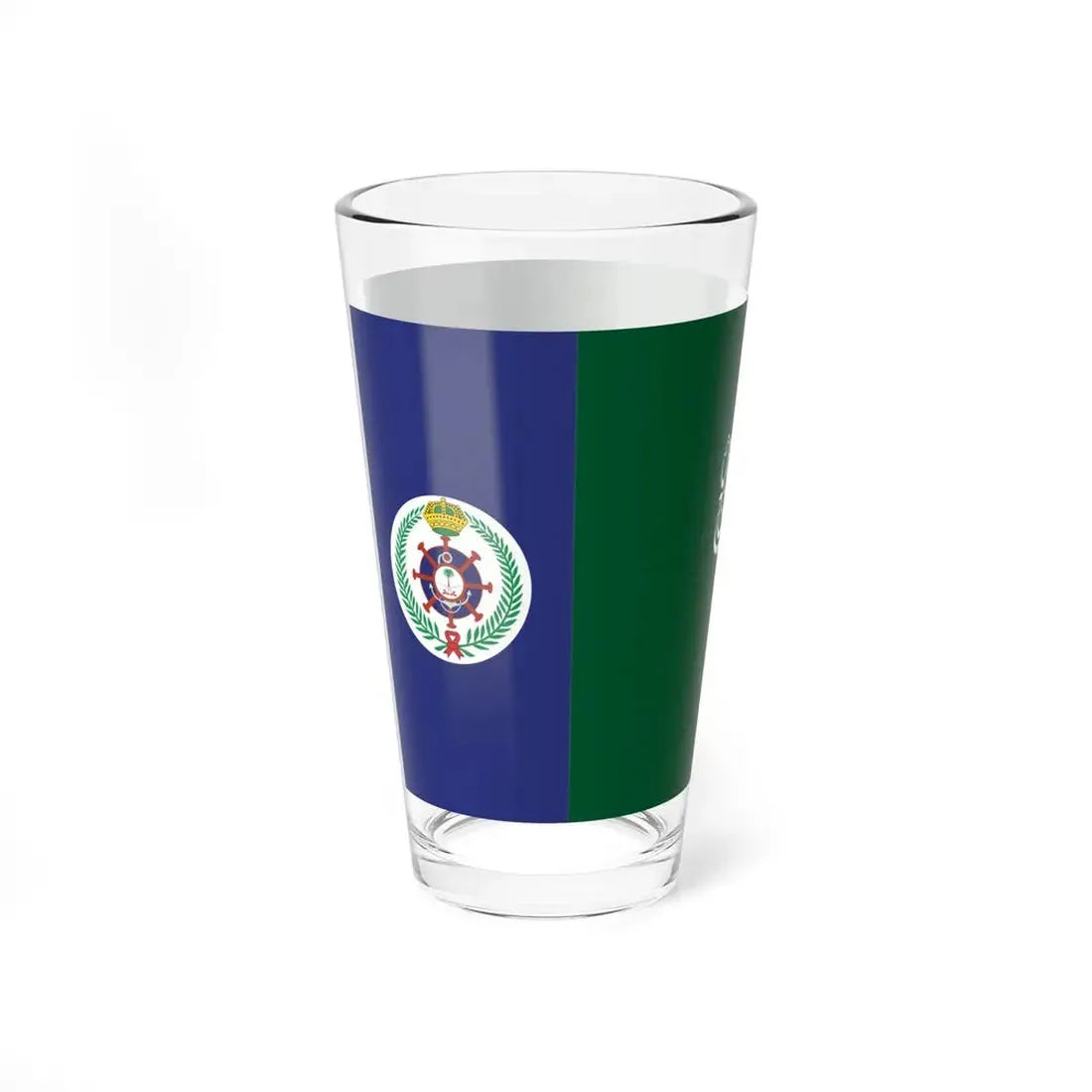 Naval Ensign of Saudi Arabia (Saudi Arabia) Pint Glass 16oz - Go Mug Yourself