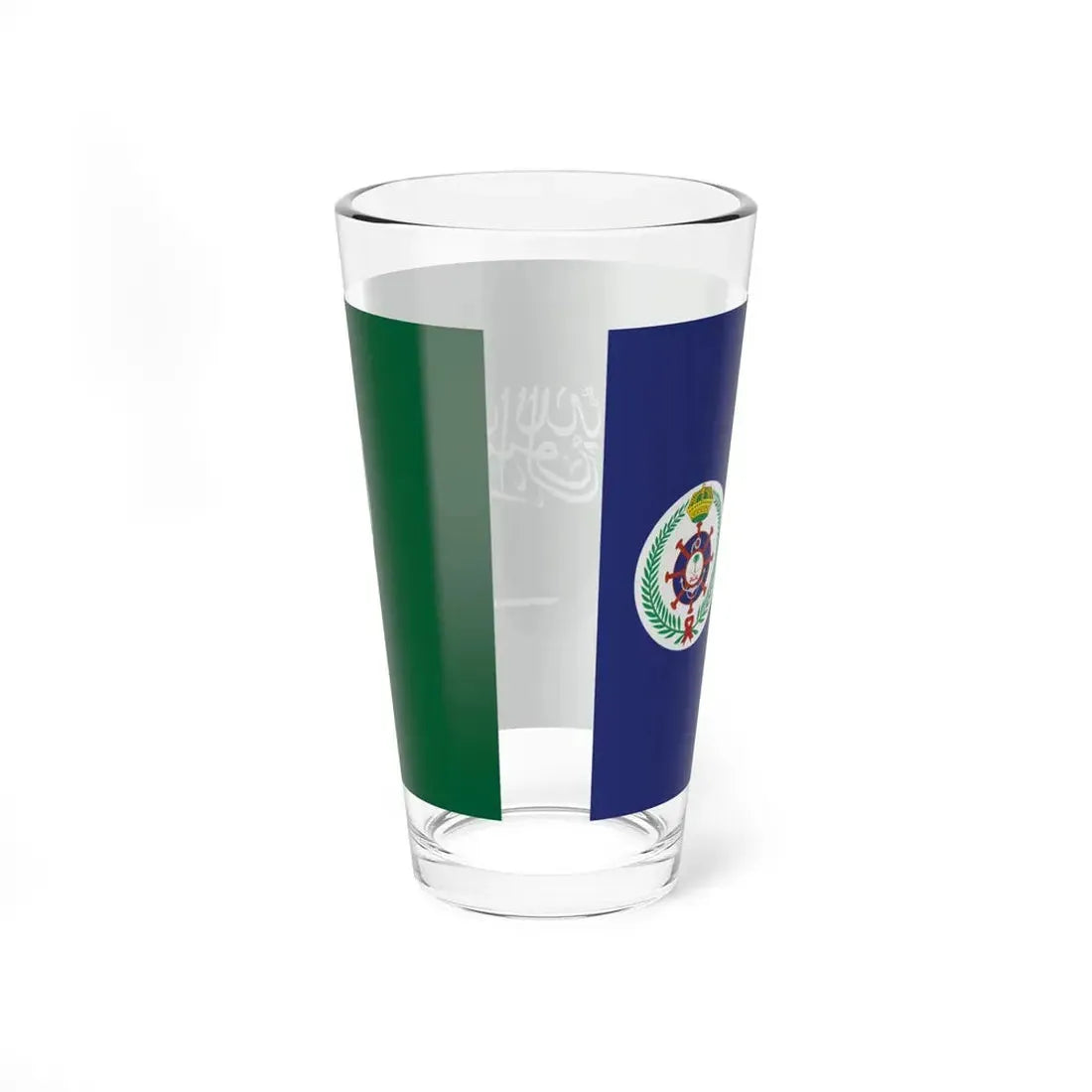 Naval Ensign of Saudi Arabia (Saudi Arabia) Pint Glass 16oz - Go Mug Yourself