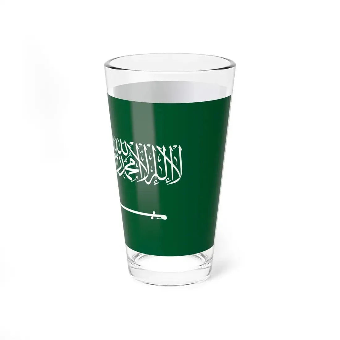 Naval Ensign of Saudi Arabia (Saudi Arabia) Pint Glass 16oz - Go Mug Yourself