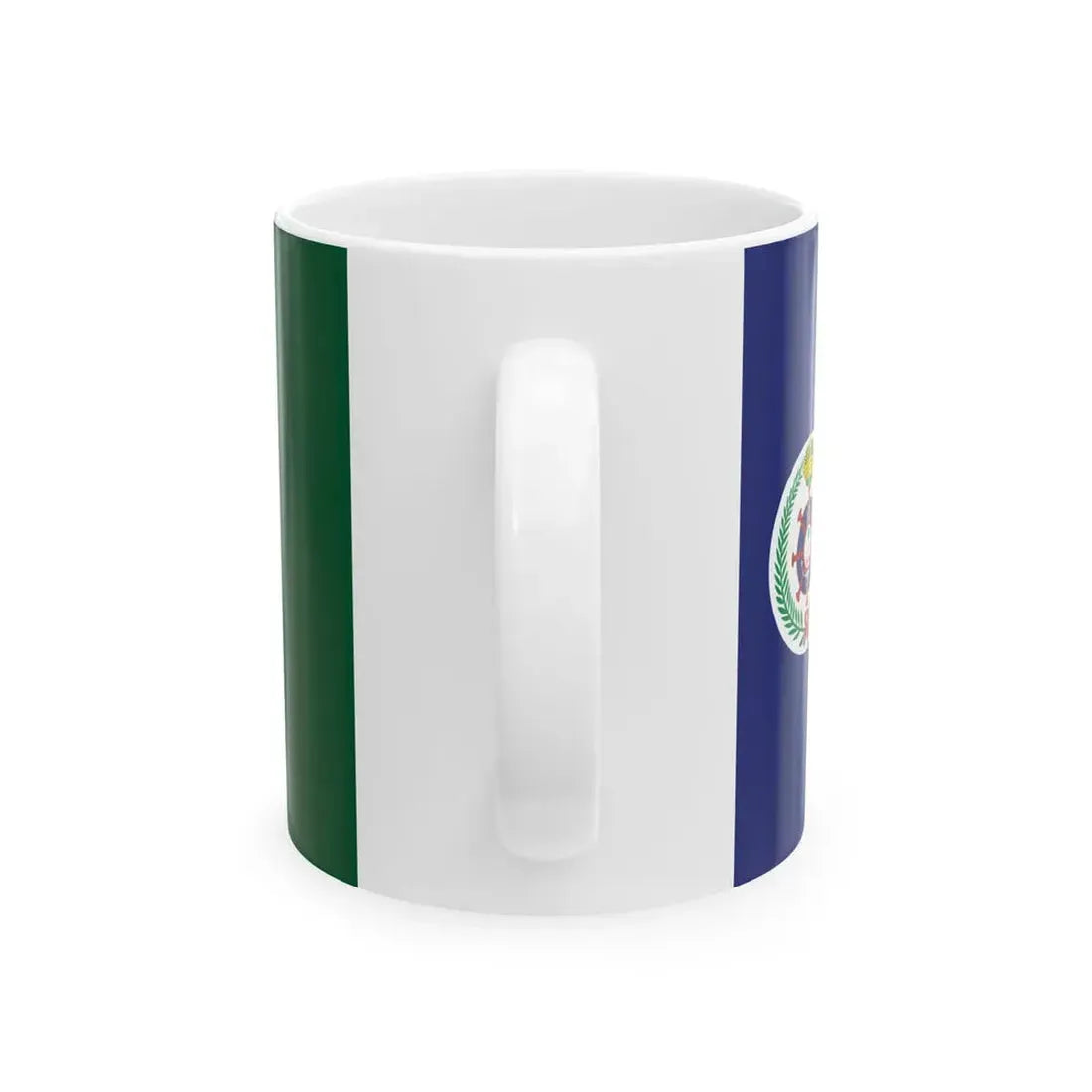 Naval Ensign of Saudi Arabia (Saudi Arabia) White Coffee Mug - Go Mug Yourself