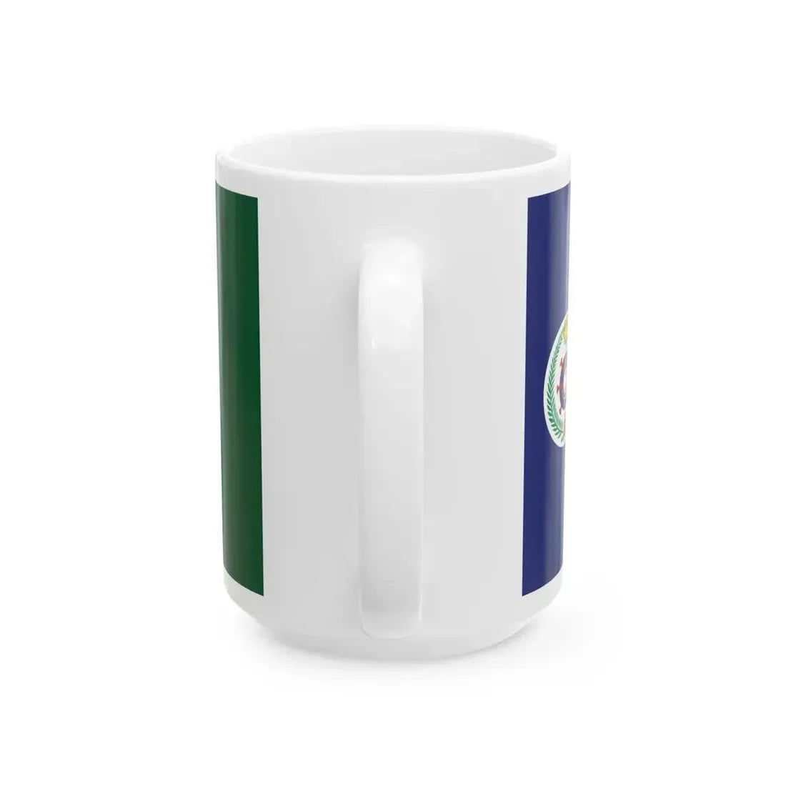 Naval Ensign of Saudi Arabia (Saudi Arabia) White Coffee Mug - Go Mug Yourself