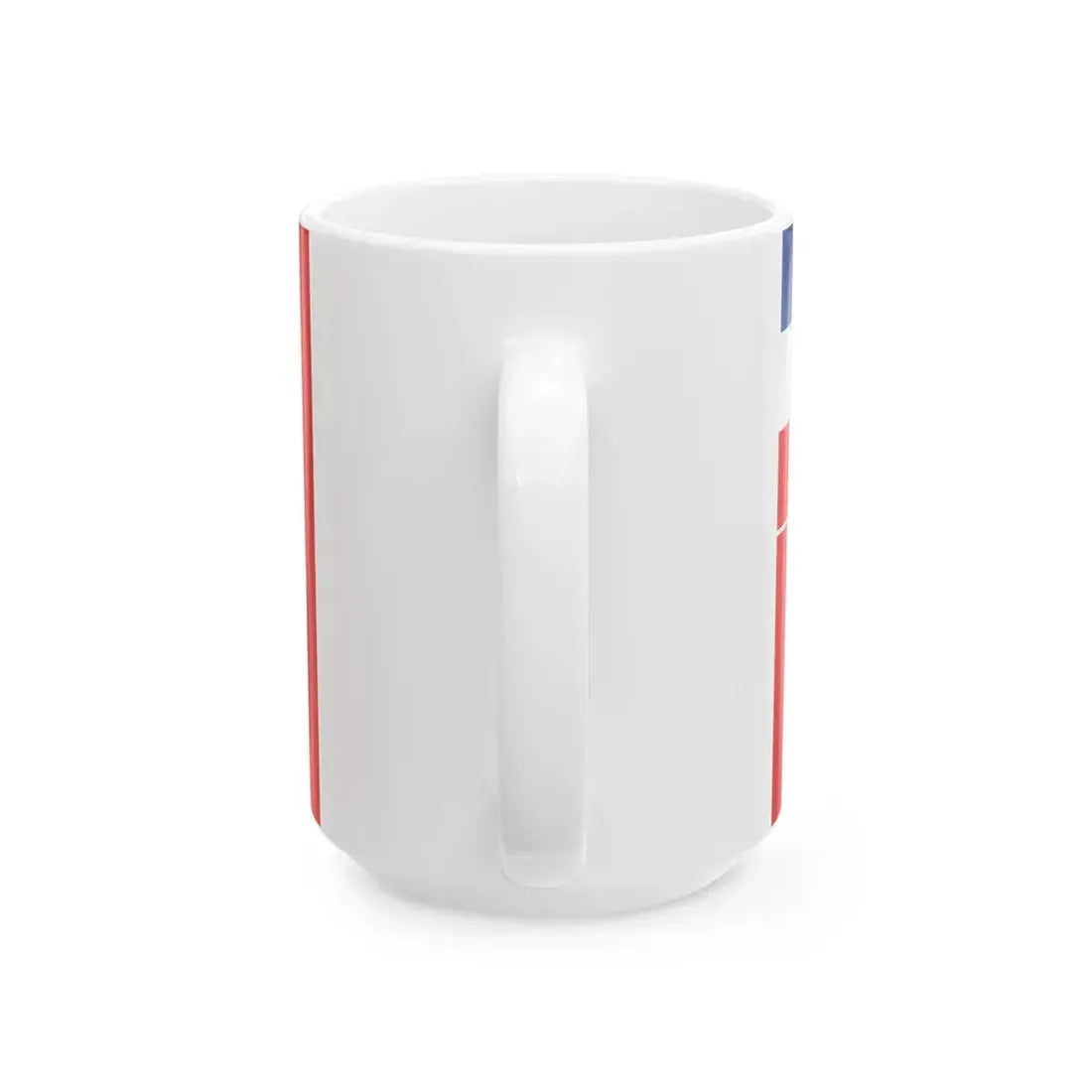 Naval ensign of Serbia and Montenegro (Croatia) White Coffee Mug - Go Mug Yourself