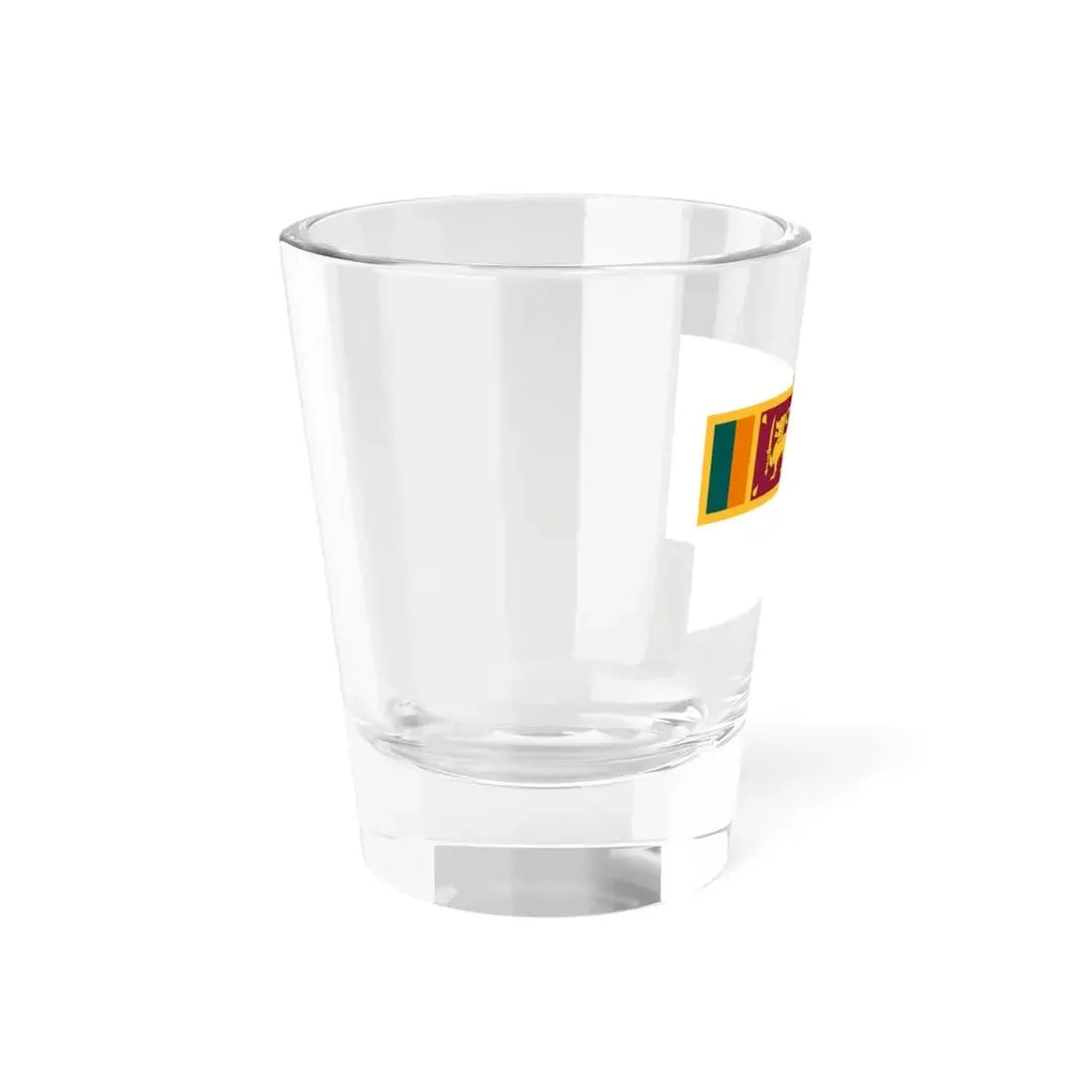 Naval Ensign of Sri Lanka (Sri Lanka) Shot Glass 1.5oz - Go Mug Yourself