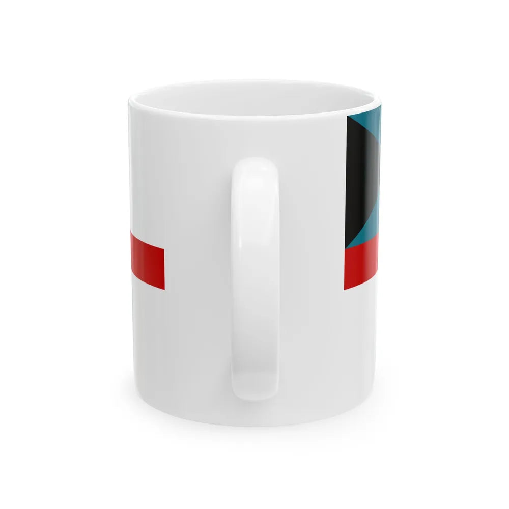 Naval Ensign of the Bahamas (Bahamas) White Coffee Mug - Go Mug Yourself