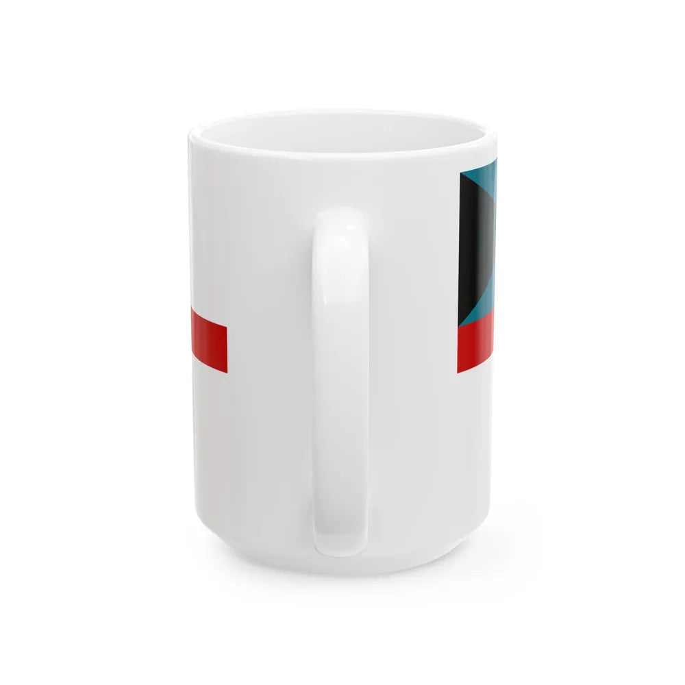Naval Ensign of the Bahamas (Bahamas) White Coffee Mug - Go Mug Yourself