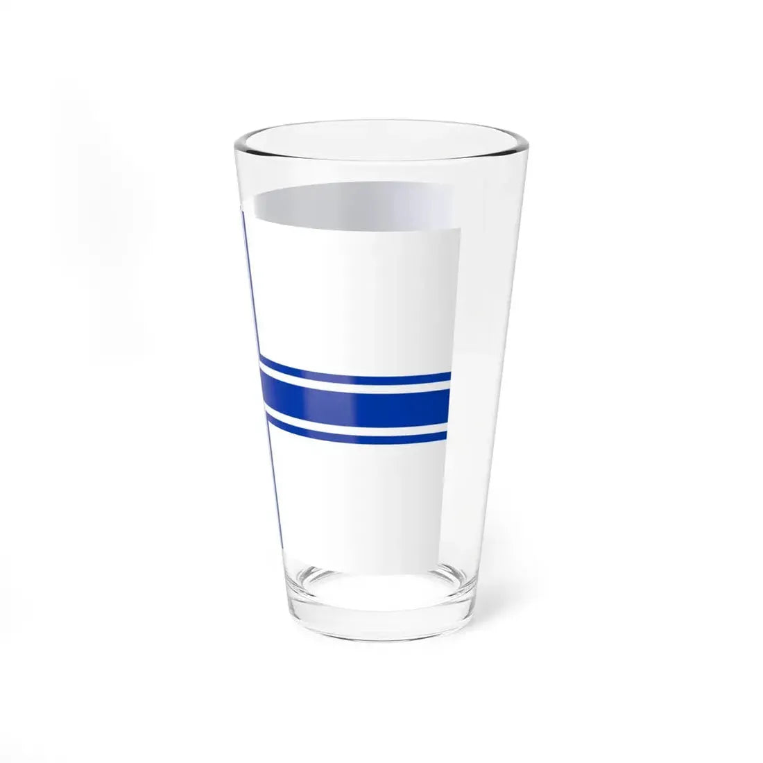 Naval Ensign of Ukraine 1997 dress (Ukraine) Pint Glass 16oz - Go Mug Yourself