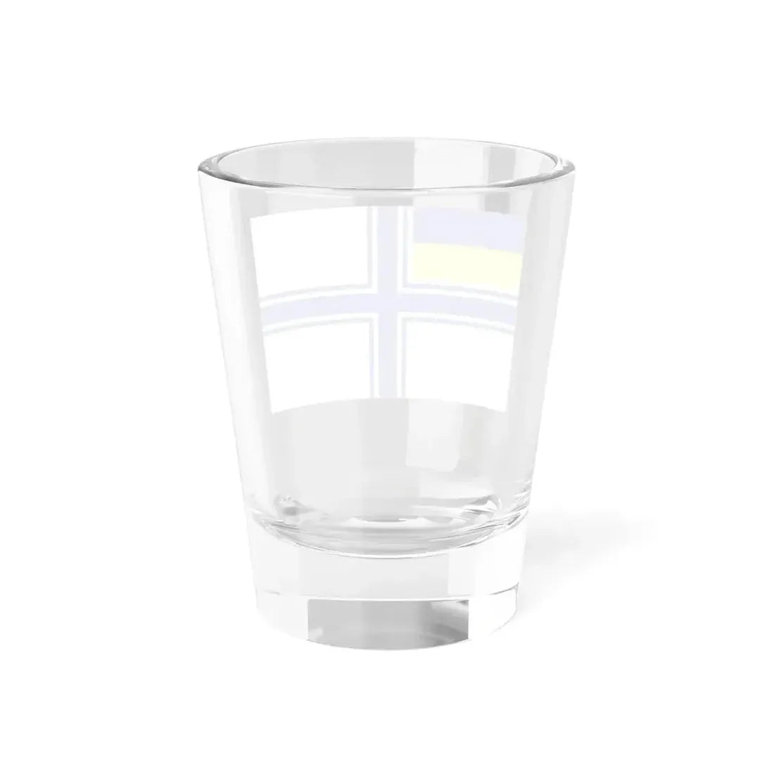 Naval Ensign of Ukraine 1997 dress (Ukraine) Shot Glass 1.5oz - Go Mug Yourself