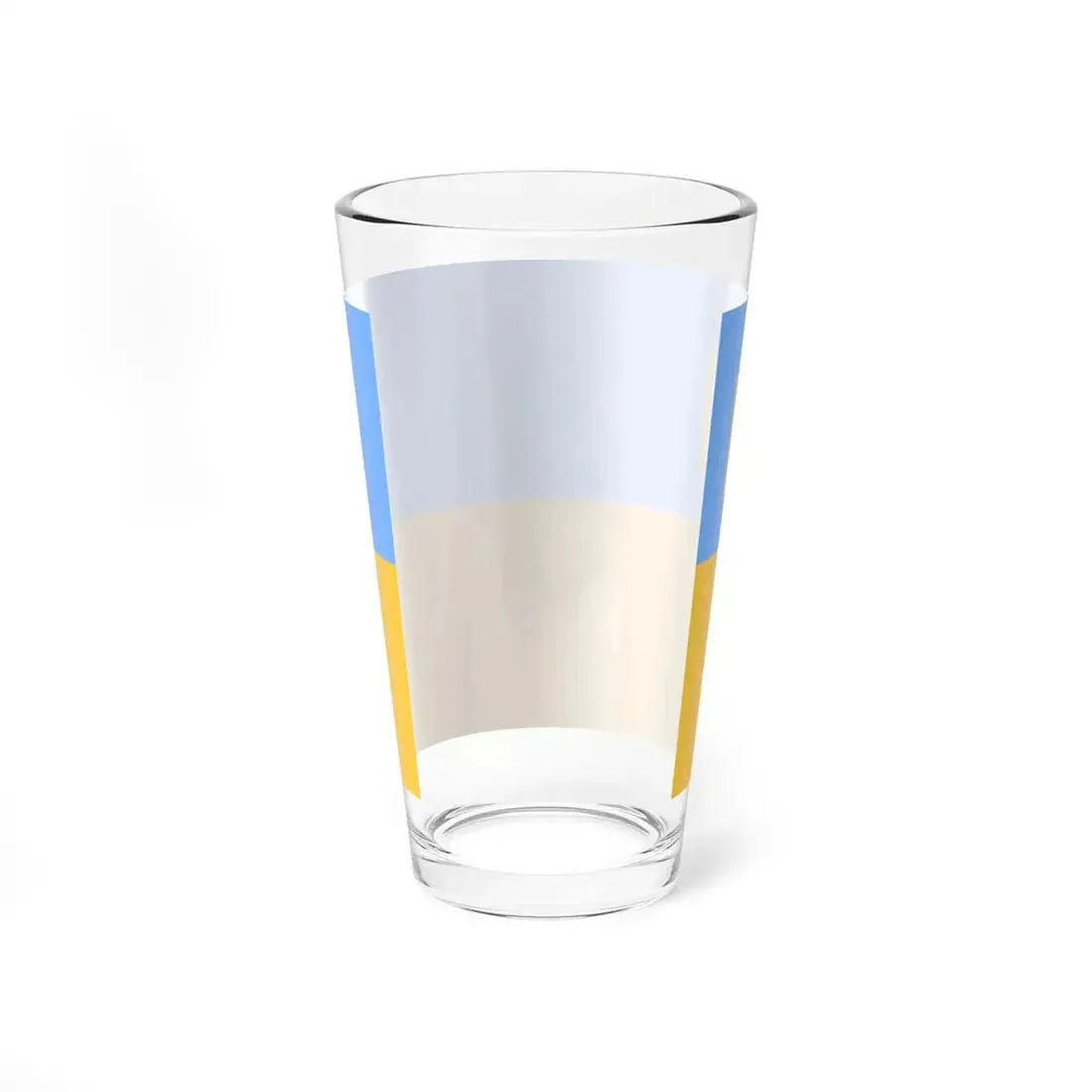 Naval Ensign of Ukraine JanuaryJuly 1918 (Ukraine) Pint Glass 16oz - Go Mug Yourself