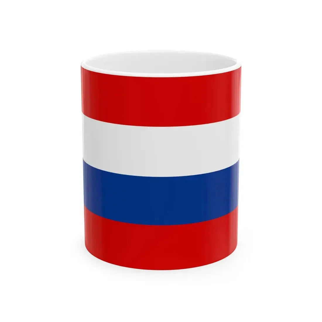 Naval Ensign of Yugoslavia 1920 (Croatia) White Coffee Mug 11oz - Go Mug Yourself
