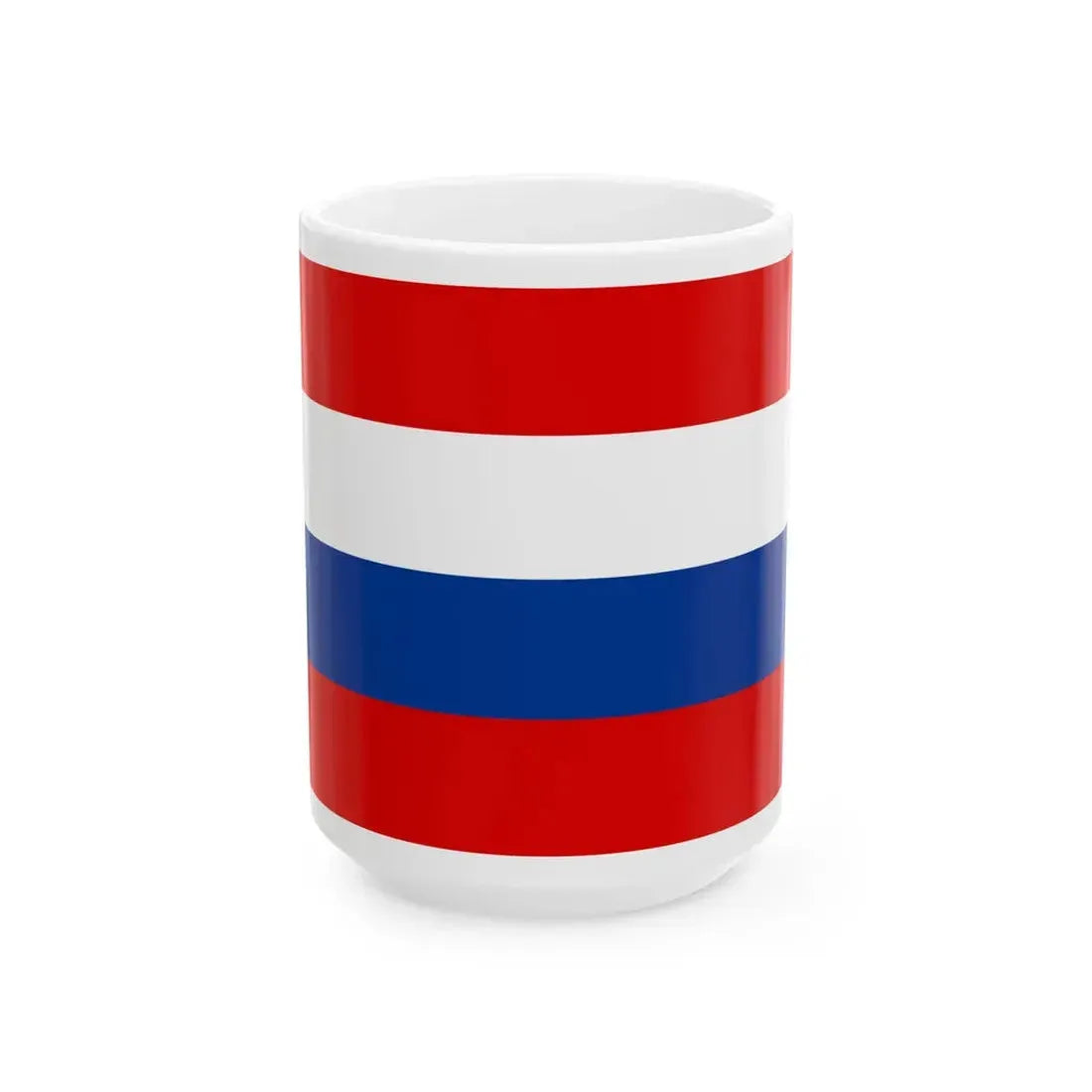 Naval Ensign of Yugoslavia 1920 (Croatia) White Coffee Mug 15oz - Go Mug Yourself