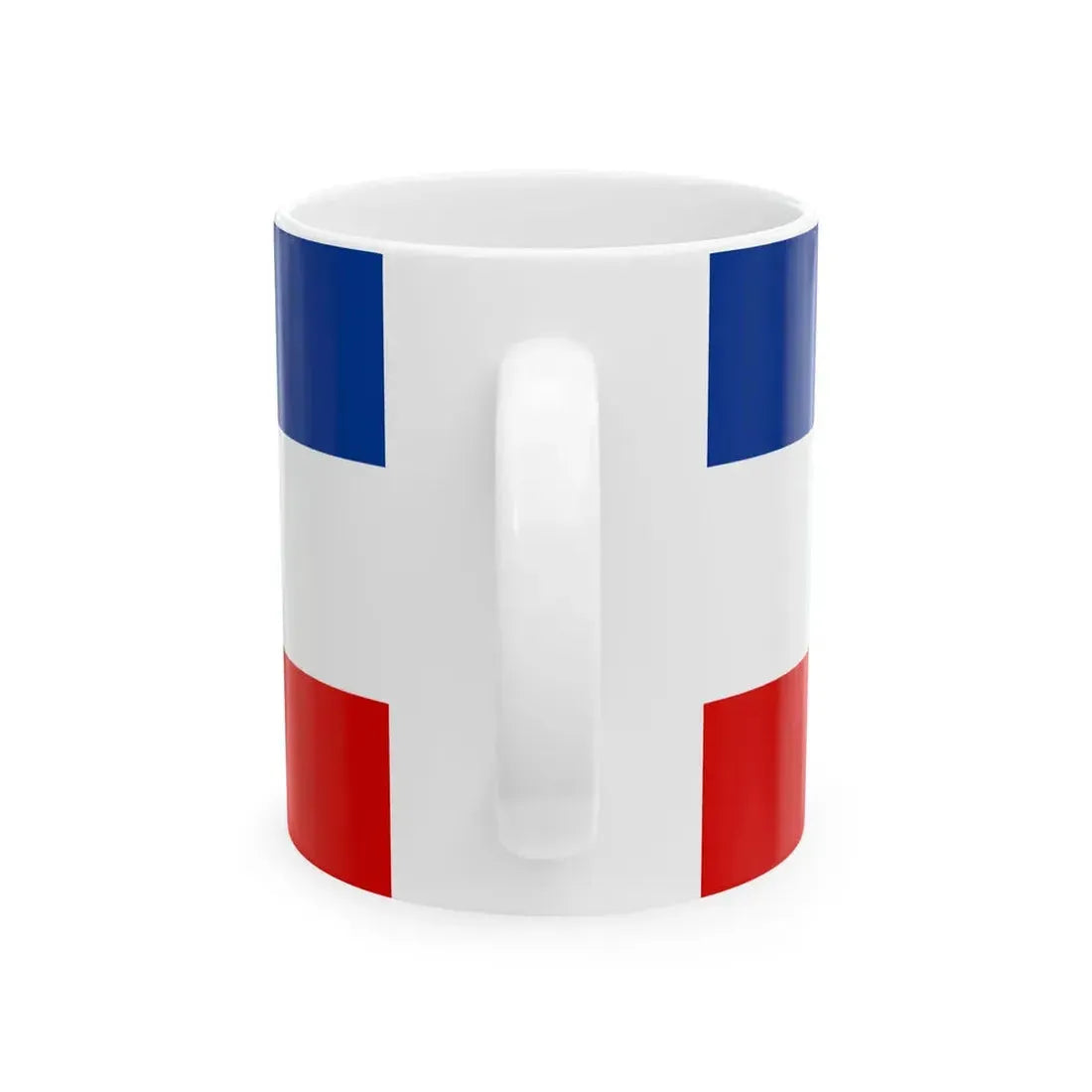 Naval ensign of Yugoslavia 1942-1944 (Croatia) White Coffee Mug - Go Mug Yourself
