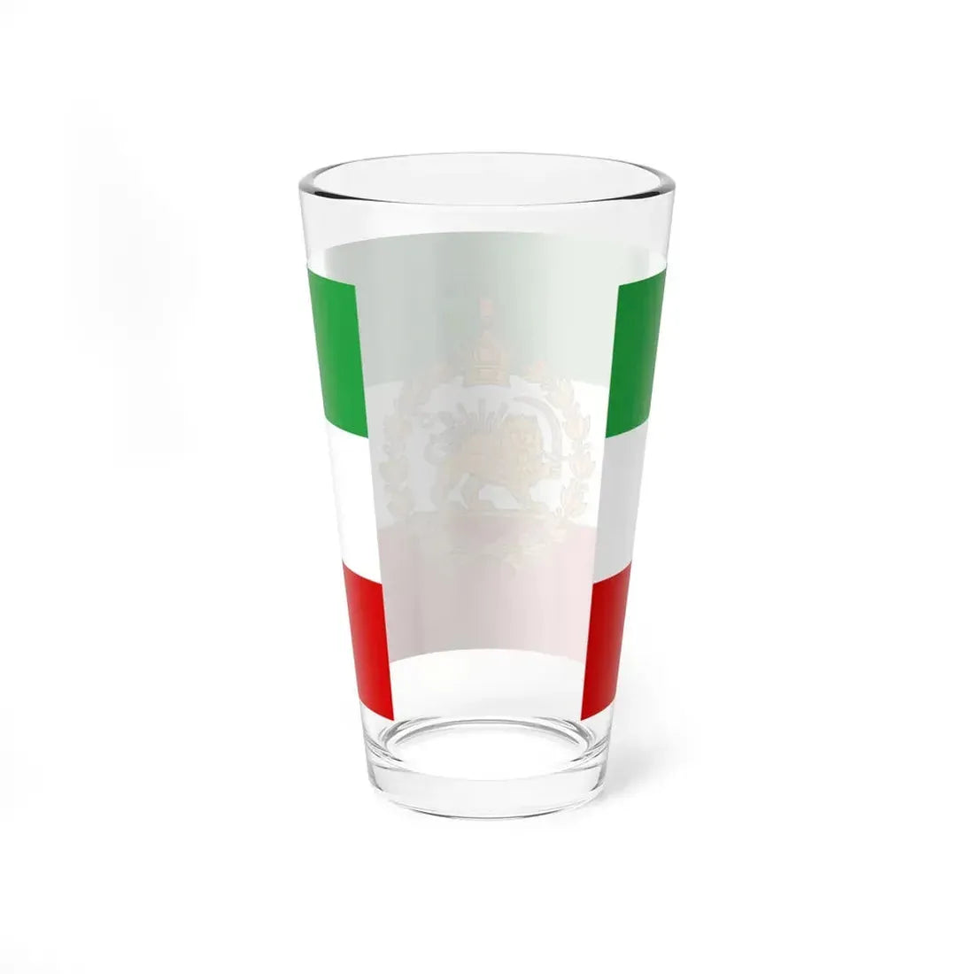 Naval flag of Iran 1933-1980 (Iran) Pint Glass 16oz - Go Mug Yourself