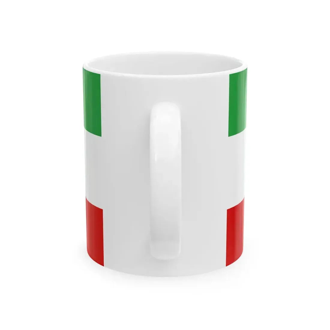 Naval flag of Iran standard (Iran) White Coffee Mug - Go Mug Yourself