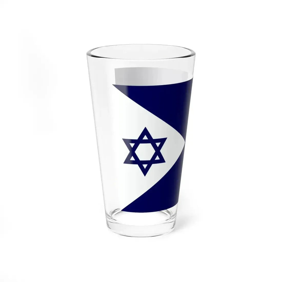 Naval Flag of Israel old (Israel) Pint Glass 16oz - Go Mug Yourself