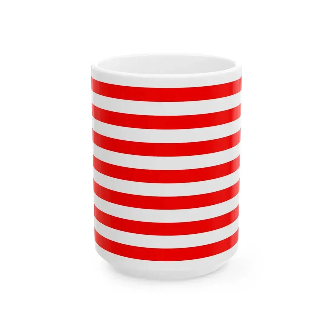 Naval flag of Majapahit Kingdom (Indonesia) White Coffee Mug 15oz - Go Mug Yourself