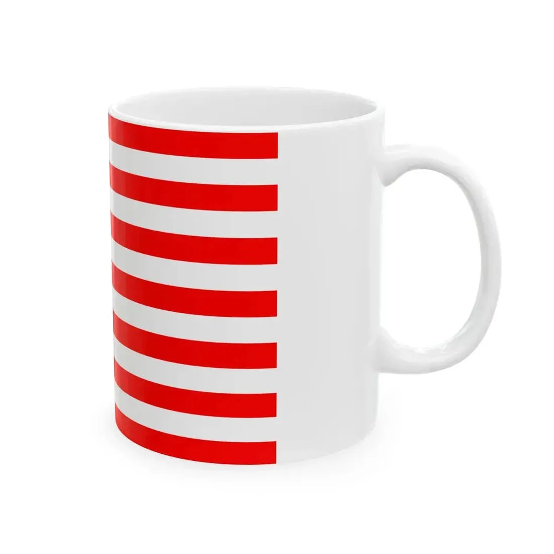 Naval flag of Majapahit Kingdom (Indonesia) White Coffee Mug - Go Mug Yourself