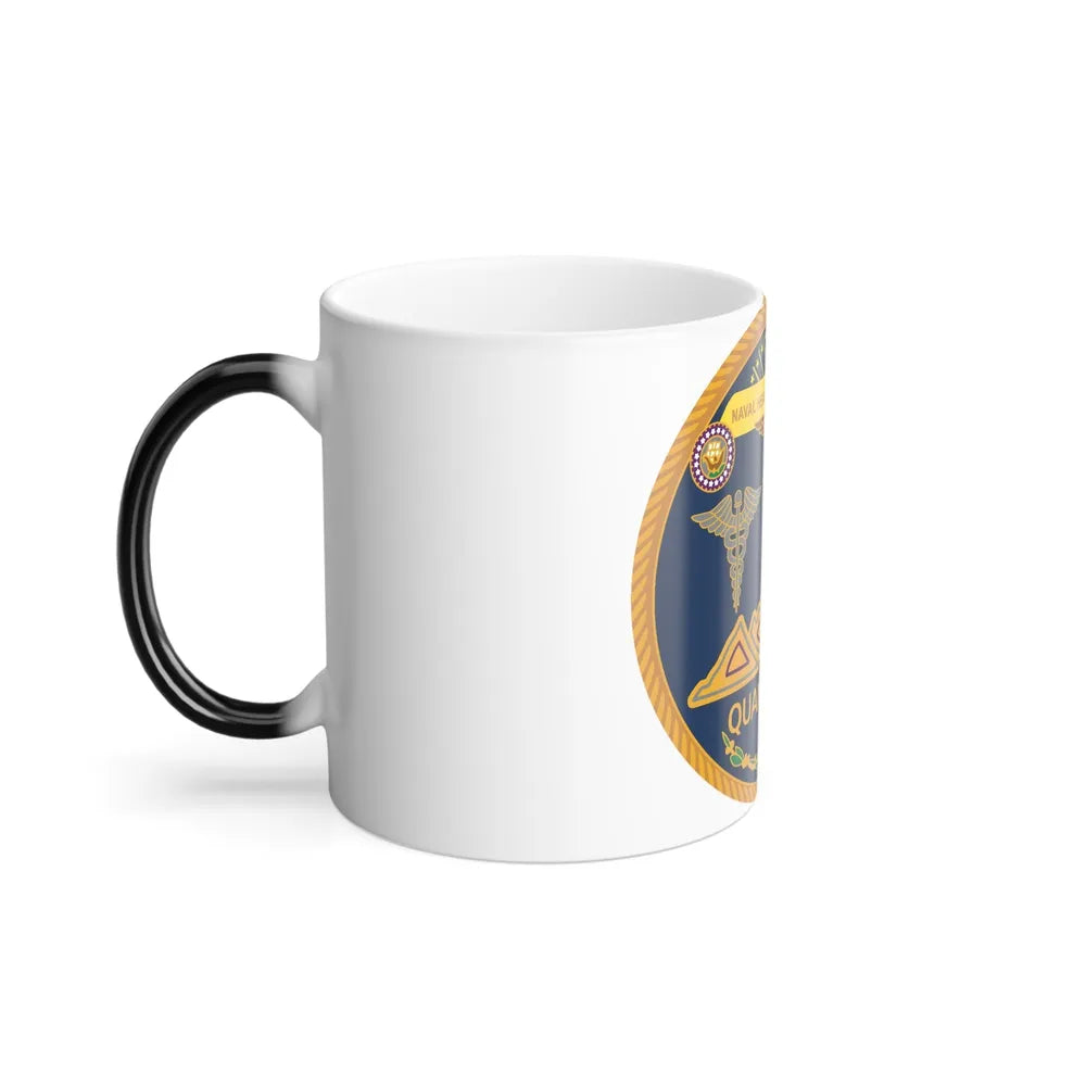 Naval Health Clinic QuanticoVA (U.S. Navy) Color Changing Mug 11oz-Go Mug Yourself