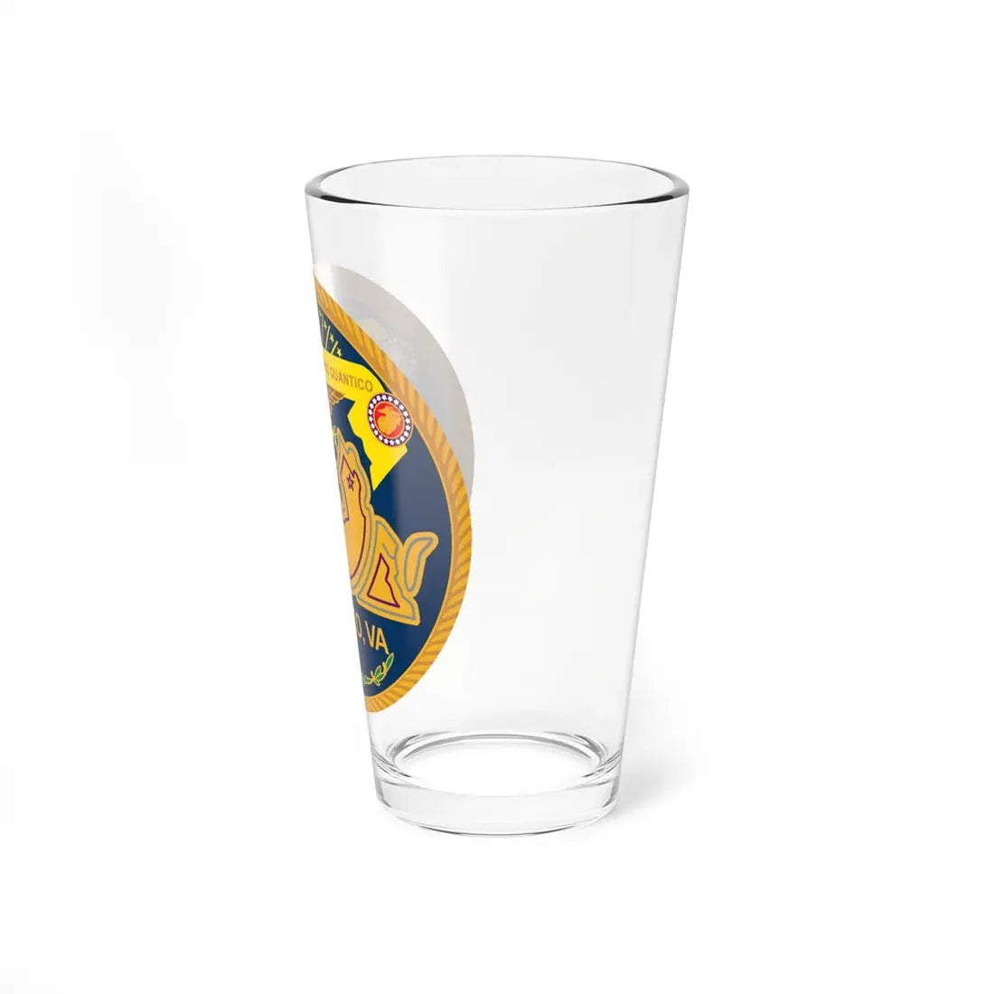 Naval Health Clinic QuanticoVA (U.S. Navy) Pint Glass 16oz - Go Mug Yourself