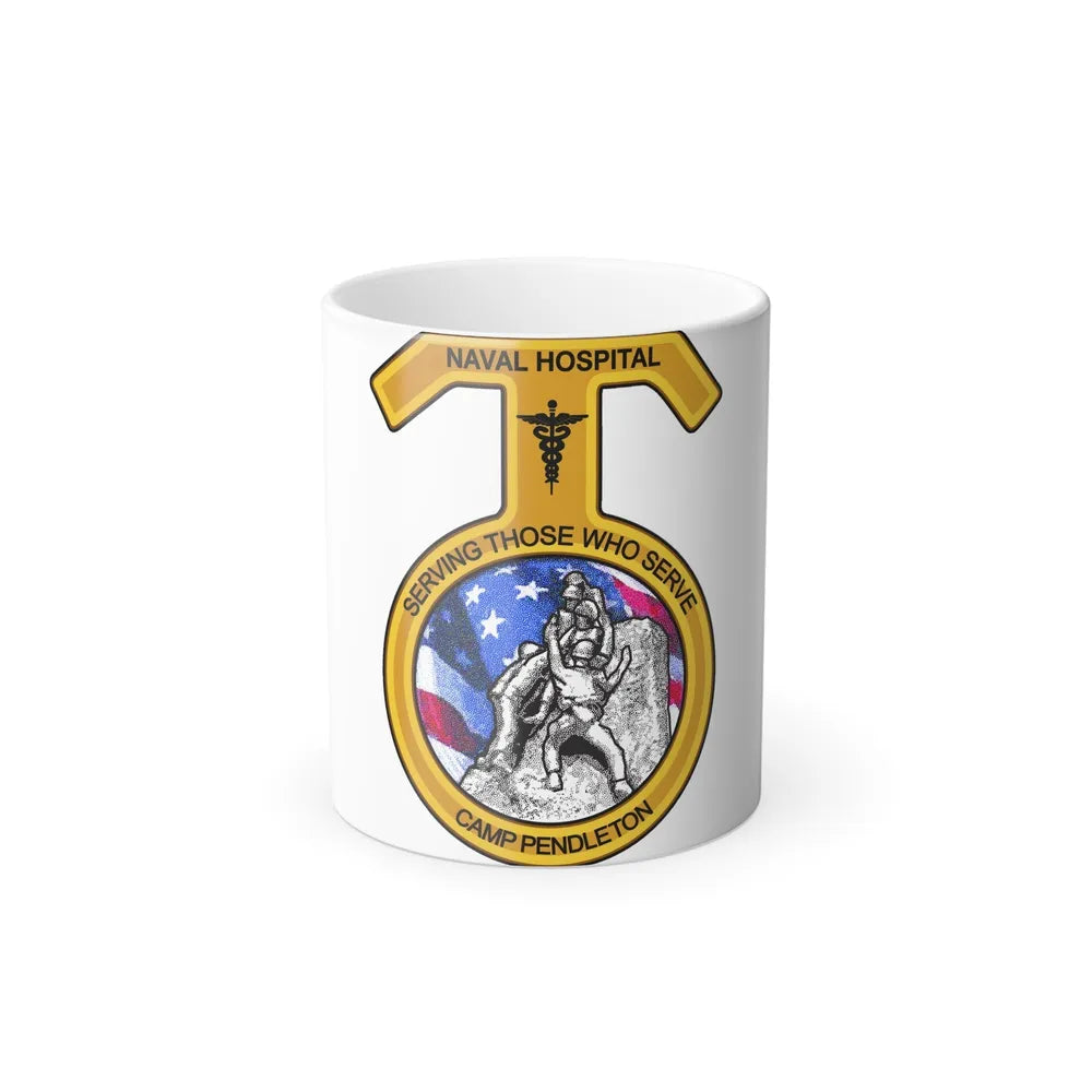 Naval Hospital Camp Pendleton (U.S. Navy) Color Changing Mug 11oz-11oz-Go Mug Yourself