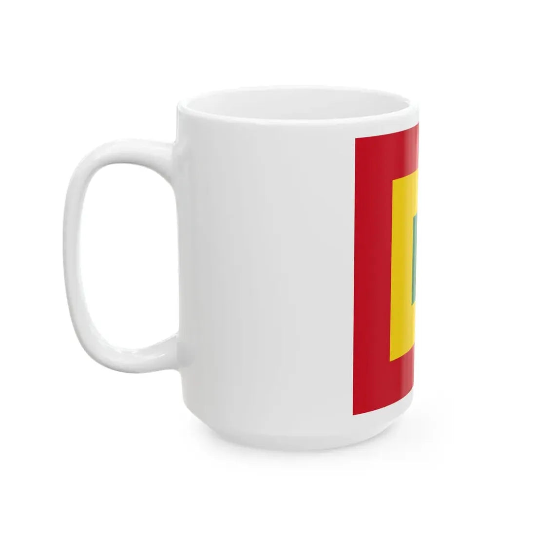Naval Jack of Bolivia (Bolivia) White Coffee Mug - Go Mug Yourself