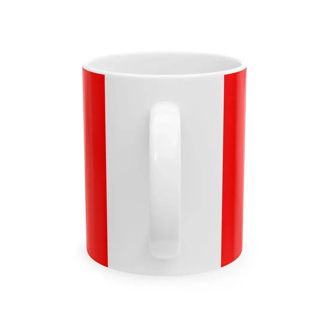Naval Jack of Bulgaria 1963-1990 (Bulgaria) White Coffee Mug - Go Mug Yourself